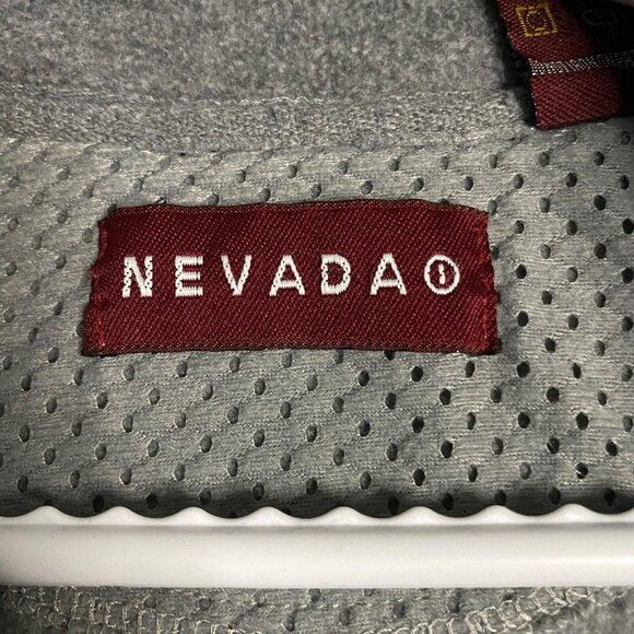 Nevada Gray Fleece Full Zip Sleeveless Vest - Picture 6 of 7